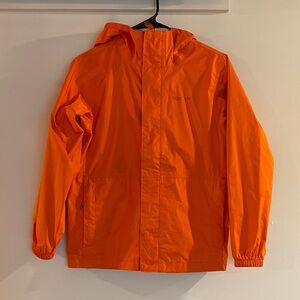 Marmot Kids Vibrant Orange Raincoat